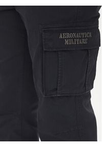 Aeronautica Militare Spodnie materiałowe 251PA1329CT2443 Granatowy Regular Fit. Kolor: niebieski. Materiał: bawełna #3