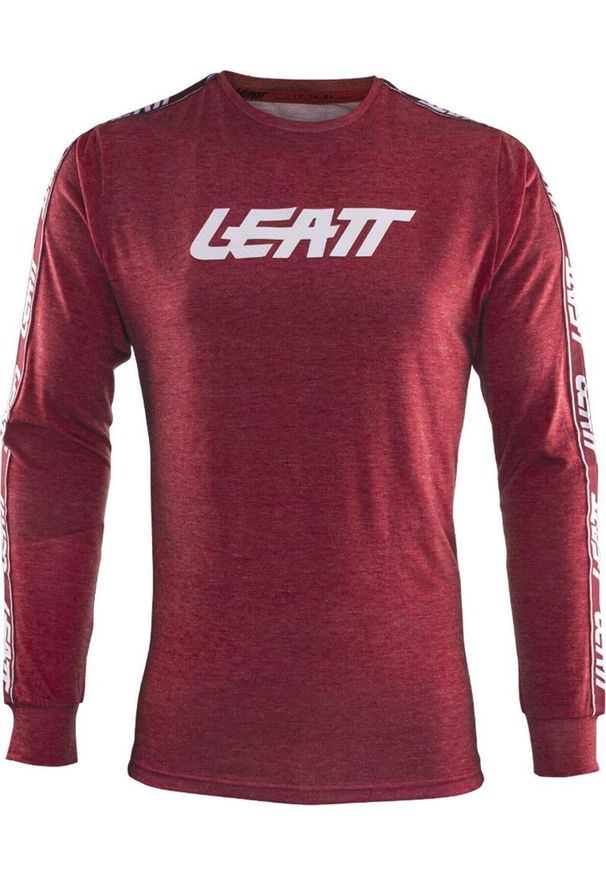 Bluzka LEATT Long Shirt Premium. Kolor: czerwony. Sport: kolarstwo
