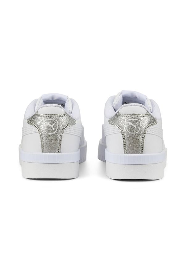 Buty do chodzenia damskie Puma Jada Distressed. Kolor: biały, wielokolorowy, szary. Materiał: guma, syntetyk, materiał. Sport: turystyka piesza