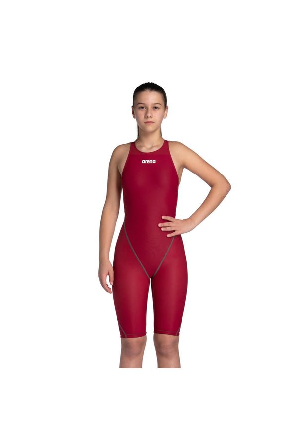 Strój Startowy Arena Powerskin St Next Ob Junior. Kolor: czerwony. Materiał: tkanina