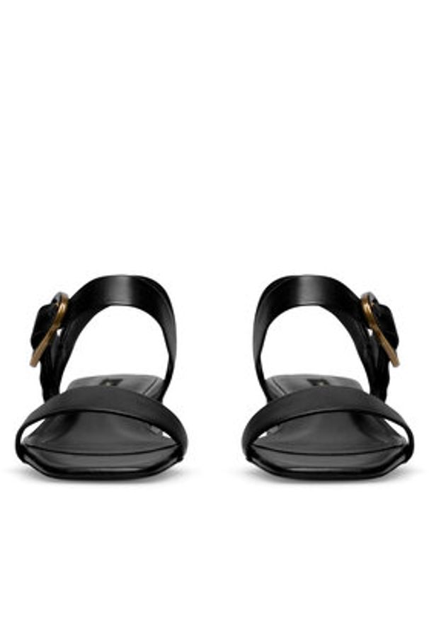 Gino Rossi Sandały TERANOVA-113494 Czarny. Kolor: czarny. Materiał: skóra