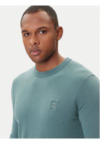 BOSS Sweter Kanovano_S 50527583 Zielony Regular Fit. Kolor: zielony. Materiał: bawełna #3