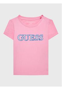 Guess Komplet t-shirt i szorty sportowe A3GG07 K6YW3 Kolorowy Regular Fit. Materiał: bawełna. Wzór: kolorowy #2