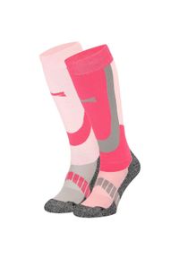 XTREME SOCKSWEAR - Skarpety narciarskie Xtreme, 6 par, Multi Różowy. Kolor: różowy. Sport: narciarstwo