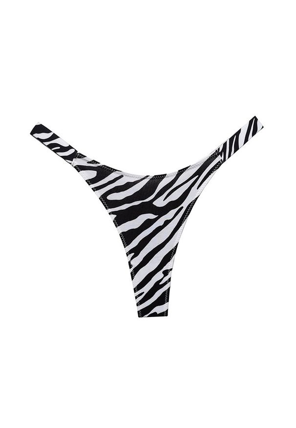 Intica - Stringi damskie z wysokim stanem optycznie wydłużające nogi Jisoon. Stan: podwyższony. Kolor: wielokolorowy. Materiał: materiał