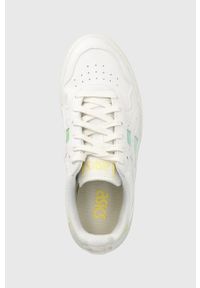 Asics sneakersy JAPAN S PF kolor biały. Nosek buta: okrągły. Zapięcie: sznurówki. Kolor: biały. Materiał: guma. Obcas: na platformie. Sport: turystyka piesza