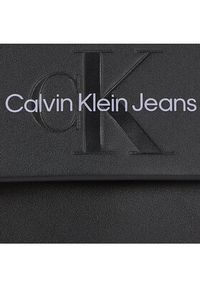 Calvin Klein Jeans Torebka Sculpted Boxy Flap Cb20 Mono K60K610829 Czarny. Kolor: czarny. Materiał: skórzane #3