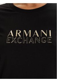 Armani Exchange T-Shirt XW001837 AF16294 UC001 Czarny Slim Fit. Kolor: czarny. Materiał: bawełna #5