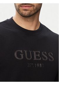 Guess Bluza M6YQ08 K4242 Czarny Slim Fit. Kolor: czarny. Materiał: bawełna #2