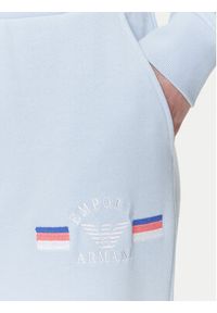 Emporio Armani Underwear Dres EW000500 AF10882 U9273 Błękitny Regular Fit. Kolor: niebieski. Materiał: bawełna #3
