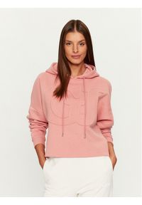 Guess Bluza V3BQ10 KBXX1 Różowy Regular Fit. Kolor: różowy. Materiał: bawełna