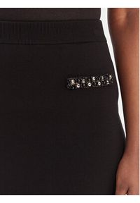 Guess Spódnica mini W6RD75 Z4422 Czarny Regular Fit. Kolor: czarny. Materiał: wiskoza #5