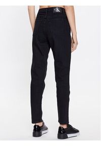 Calvin Klein Jeans Jeansy J20J221247 Czarny Mom Fit. Kolor: czarny