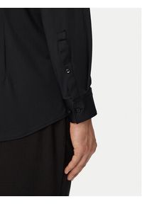 Hugo - HUGO Koszula Kenno 50481195 Czarny Slim Fit. Kolor: czarny. Materiał: syntetyk #3