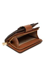 MICHAEL Michael Kors Mały Portfel Damski 32R4G0KF5B Brązowy. Kolor: brązowy. Materiał: skóra #4