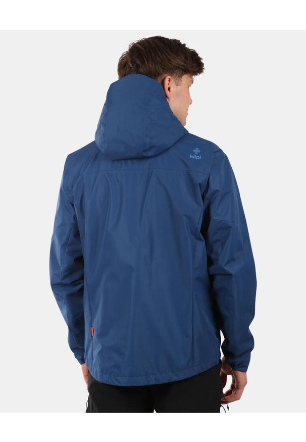 Męska kurtka outdoorowa Kilpi SONNA-M. Kolor: niebieski. Sport: turystyka piesza