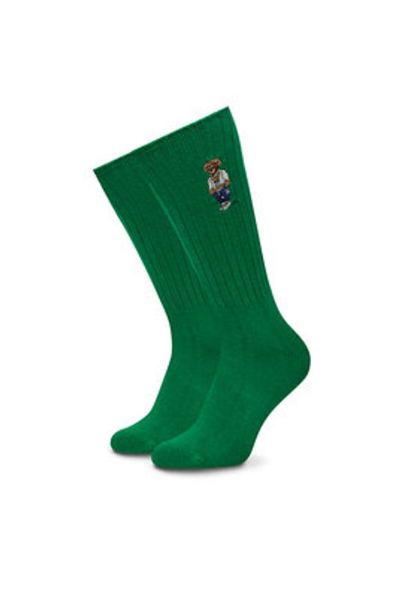 Polo Ralph Lauren Skarpety długie 449973049001 Kolorowy. Materiał: materiał, bawełna. Wzór: kolorowy