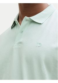 Tom Tailor Denim Polo 1045587 Zielony Regular Fit. Typ kołnierza: polo. Kolor: zielony. Materiał: bawełna