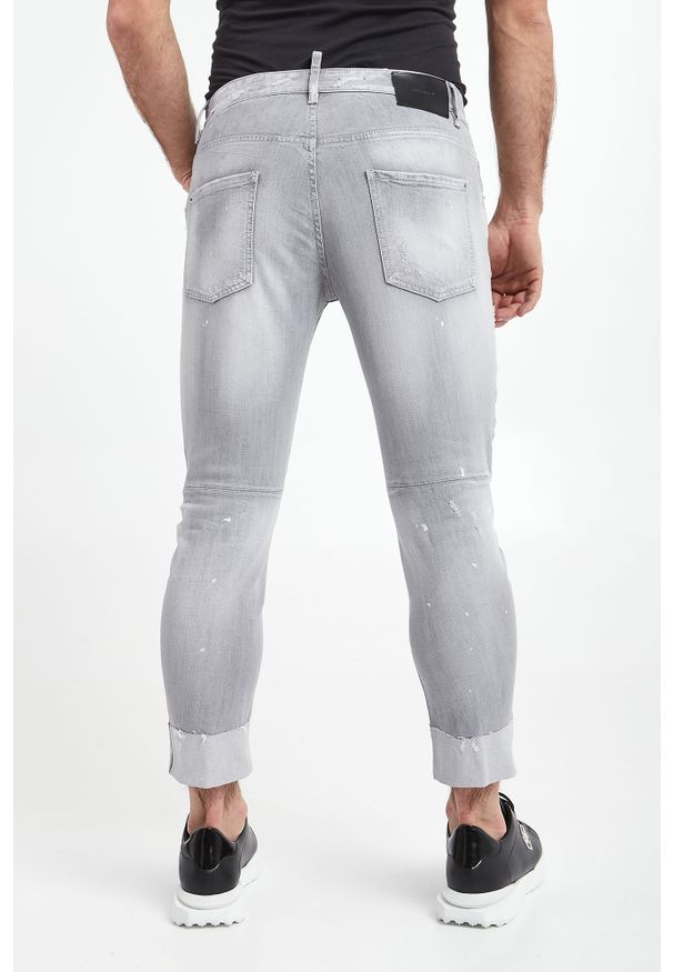 Jeansy męskie Sailor Jean DSQUARED2. Wzór: aplikacja