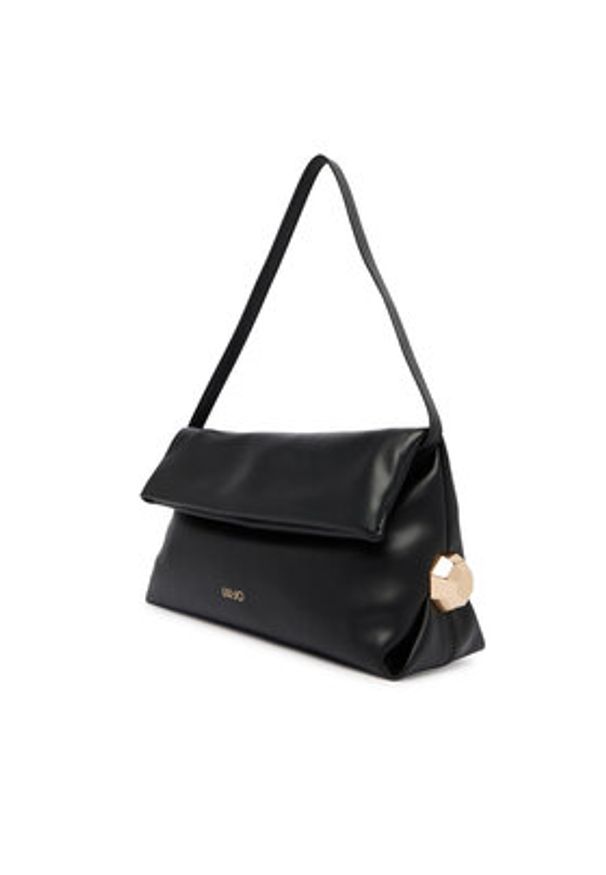 Liu Jo Torebka AA6097 E0958 Czarny. Kolor: czarny. Materiał: skórzane