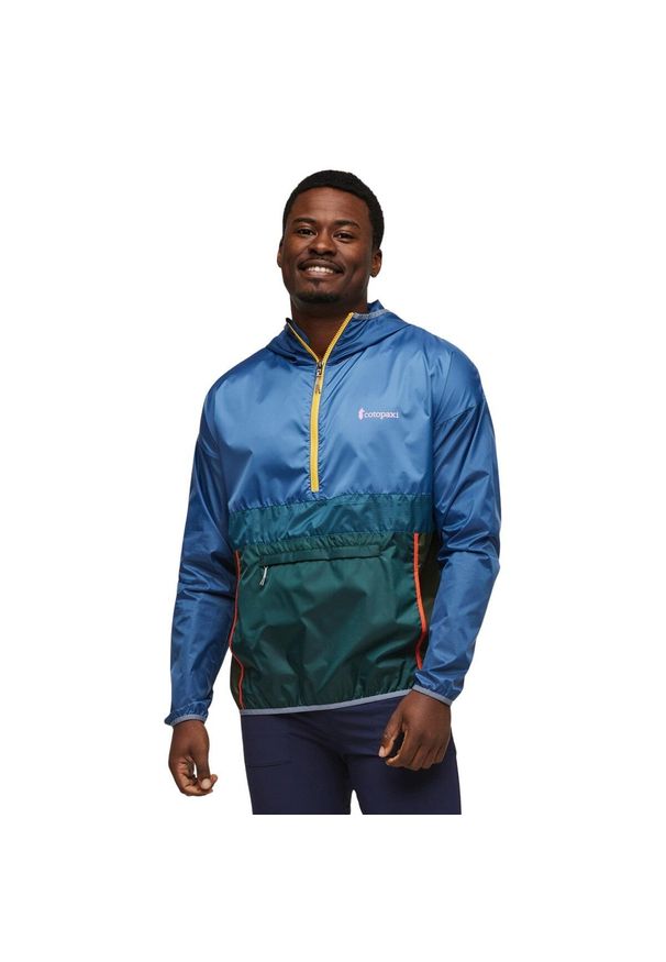 Polar z kapturem Cotopaxi Amado. Typ kołnierza: kaptur. Kolor: niebieski. Materiał: polar. Sport: turystyka piesza