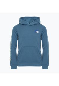 Bluza dziecięca Nike Sportswear Standard Issue. Kolor: niebieski #1