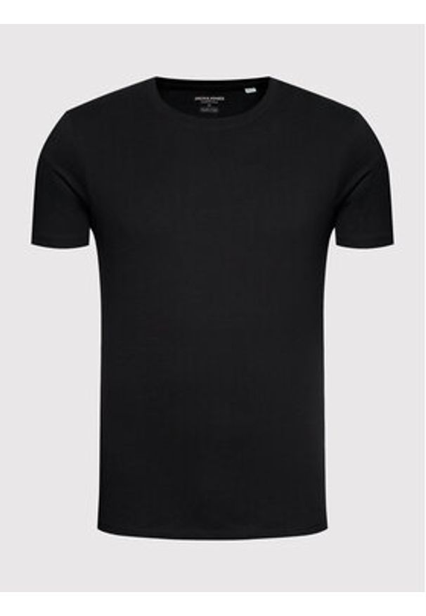 Jack & Jones - Jack&Jones Komplet 2 t-shirtów Basic Crew Neck 12133913 Czarny Regular Fit. Kolor: czarny. Materiał: bawełna