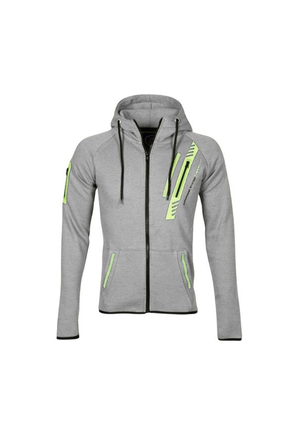 CANADIAN PEAK - Bluza turystyczna dla dzieci Canadian Peak Gunter. Kolor: szary. Materiał: poliester, bawełna