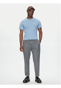 Barbour T-Shirt Essential Sports MTS0331BL33 Niebieski Tailored Fit. Kolor: niebieski. Materiał: bawełna #5