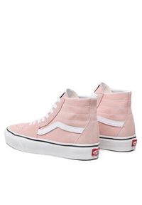 Vans Sneakersy Sk8-Hi Tapered VN0009QPBQL1 Różowy. Kolor: różowy. Materiał: zamsz, skóra #5