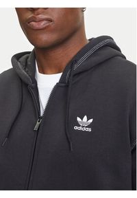 Adidas - adidas Bluza Essentials Trefoil JW0969 Czarny Regular Fit. Kolor: czarny. Materiał: bawełna #3