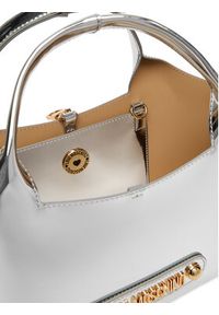 Love Moschino - LOVE MOSCHINO Torebka JC4133PP1OLP0902 Srebrny. Kolor: srebrny. Materiał: skórzane #5