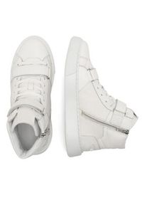 Badura Sneakersy BOZEMAN-23 MI08 Biały. Kolor: biały. Materiał: skóra