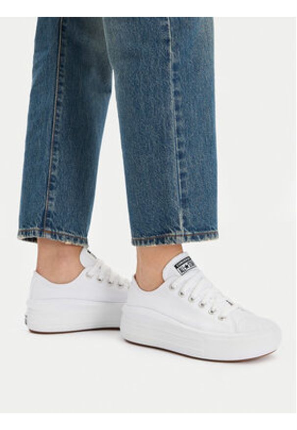 Converse Trampki Ctas Move Ox 570257C Biały. Kolor: biały. Materiał: materiał