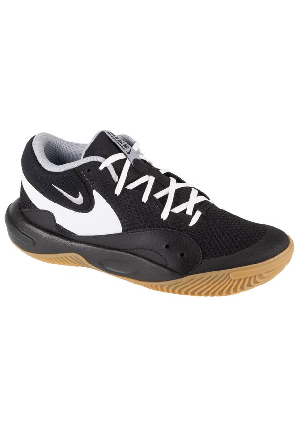 Nike - Buty do siatkówki męskie, Hyperquick. Kolor: biały, wielokolorowy, czarny. Model: Nike Court. Sport: siatkówka