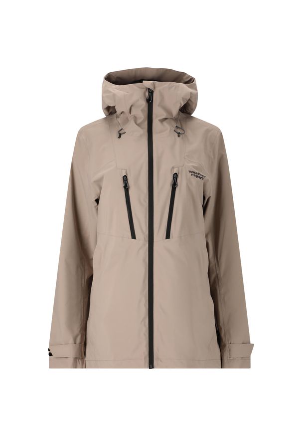Kurtka przeciwdeszczowa damska Weather Report Harbor Rain-Tech W-PRO 15000. Kolor: beżowy