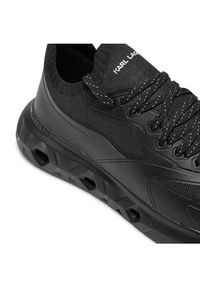 Karl Lagerfeld - KARL LAGERFELD Sneakersy KL54616 Czarny. Kolor: czarny. Materiał: materiał #3