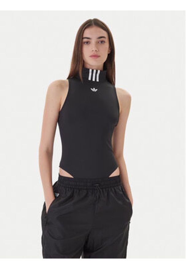 Adidas - adidas Body 2-In-1 Compression JW0119 Czarny Slim Fit. Kolor: czarny. Materiał: syntetyk