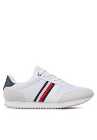 TOMMY HILFIGER - Sneakersy Tommy Hilfiger. Kolor: biały