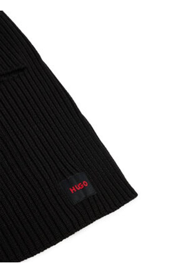 Hugo - HUGO Czapka Xala 50524591 Czarny. Kolor: czarny. Materiał: wełna