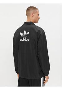 Adidas - adidas Kurtka przejściowa Coach IA6371 Czarny Regular Fit. Kolor: czarny. Materiał: syntetyk #5