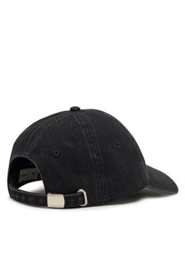 Calvin Klein Jeans Czapka z daszkiem LV04G5007G Czarny. Kolor: czarny. Materiał: bawełna, materiał