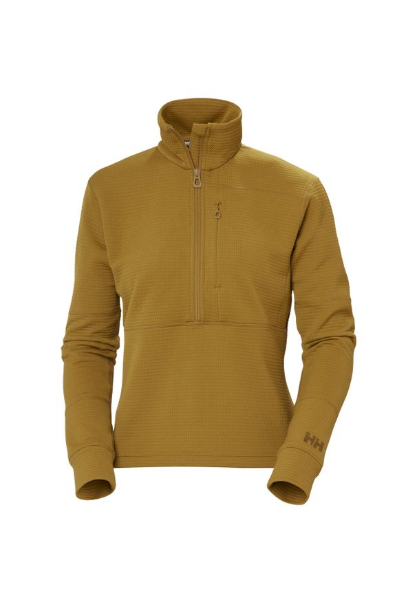 Bluza damska z zamkiem 1/2 Helly Hansen Versalite Air. Kolor: brązowy