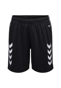 Spodenki dziecięce Hummel Poly coach. Kolor: czarny. Styl: sportowy