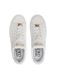 Versace Jeans Couture Sneakersy 76VA3SK3 Biały. Kolor: biały #5