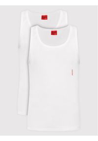 Hugo - HUGO Komplet tank topów 50469778 Biały Slim Fit. Kolor: biały. Materiał: bawełna #1