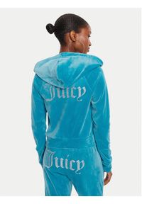Juicy Couture Bluza Madison JCWA122001 Niebieski Slim Fit. Kolor: niebieski. Materiał: syntetyk #4