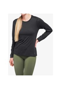 Bluza damska Black Diamond Lightwire L/S Tee. Kolor: czarny. Styl: sportowy. Sport: turystyka piesza #1