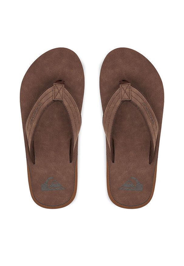 Japonki Quiksilver. Kolor: brązowy