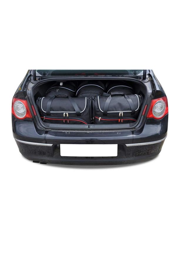 KJUST - Torby Do Bagażnika Vw Passat Limousine 2005-2010 5Szt Kjust. Kolor: czarny. Styl: sportowy